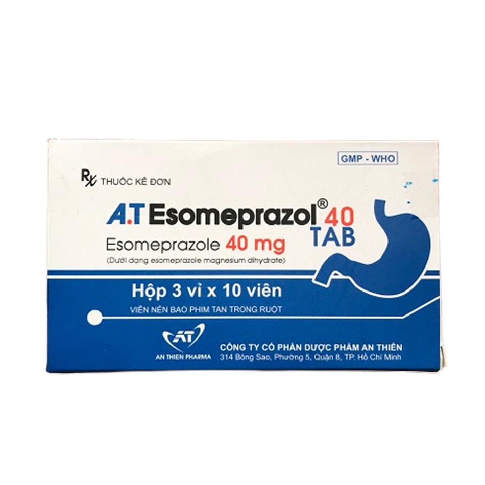 A.T Esomeprazol 40 Tab H30v