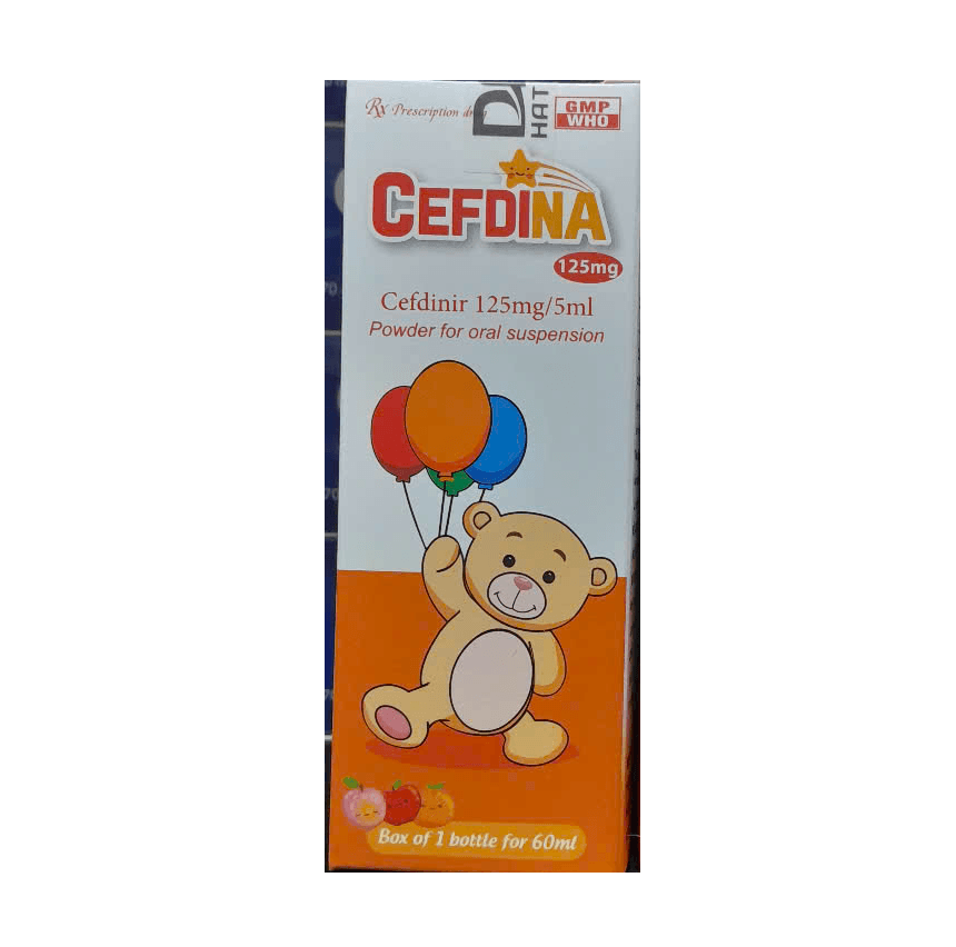 Cefdina 125mg/60ml