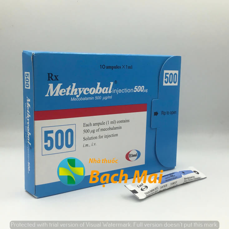 Methycobal inj 500mcg