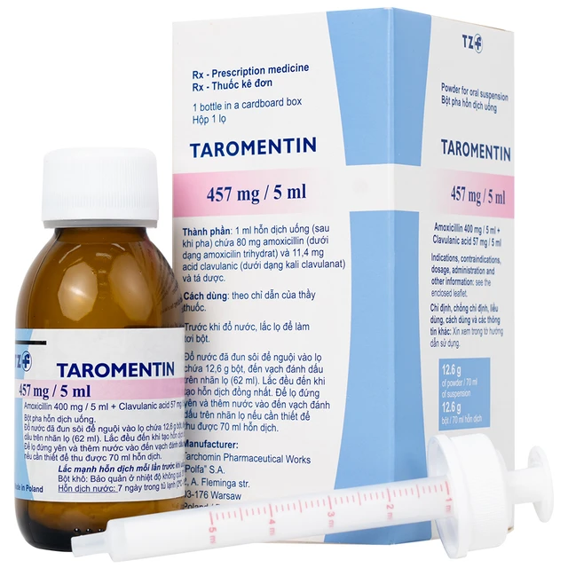 Taromentin 457mg/5ml 70ml