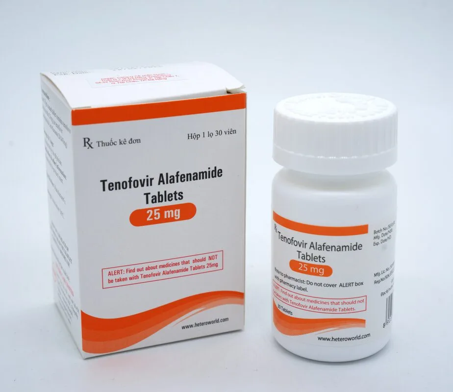 Tenofovir Alafenamide Tablets 25mg Hetero
