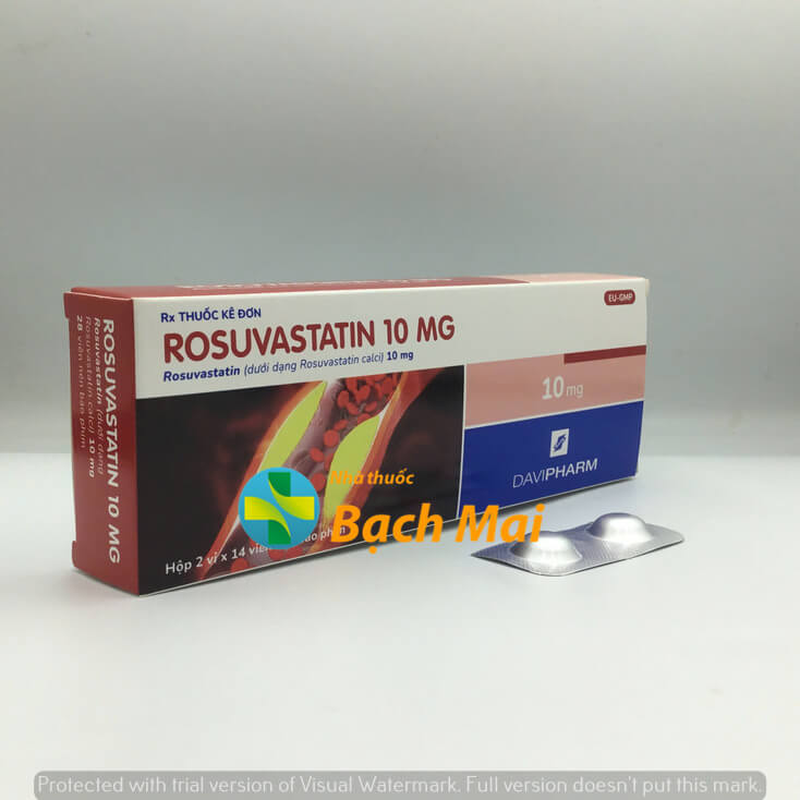 Rosuvastatin 10mg Davipharm