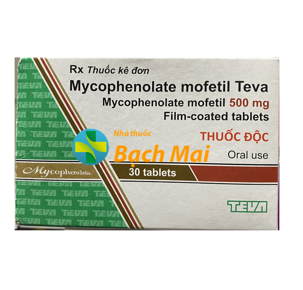 Mycophenolate mofetil Teva 500mg