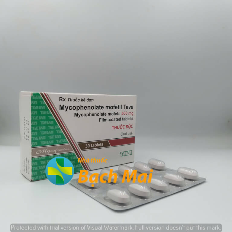 Mycophenolate mofetil Teva 500mg