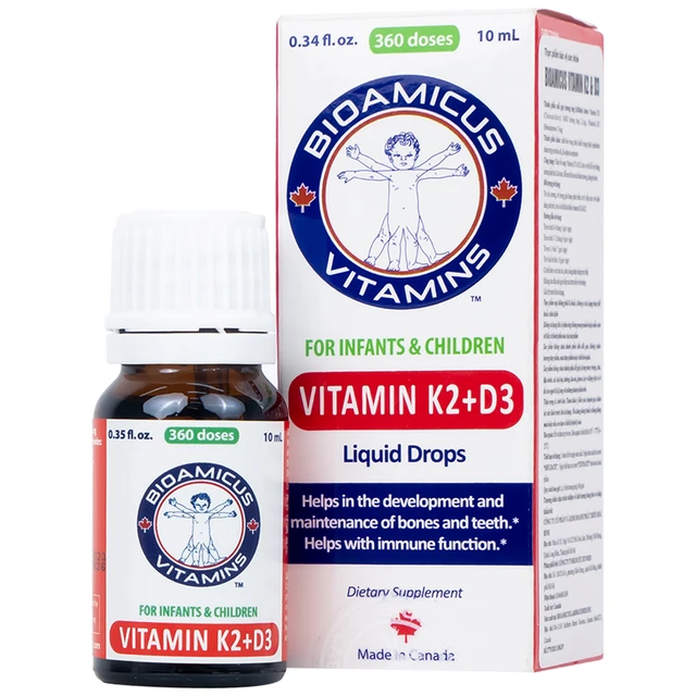 Bioamicus Vitamins K2+D3