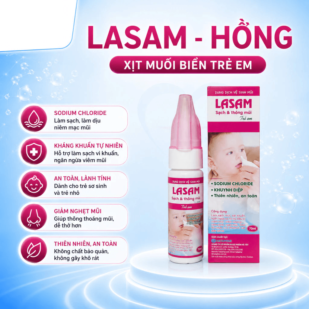 Lasam Trẻ em 70ml
