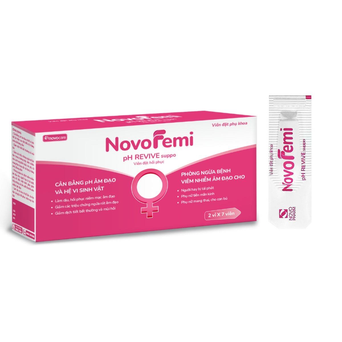 Novofemi pH revive suppo
