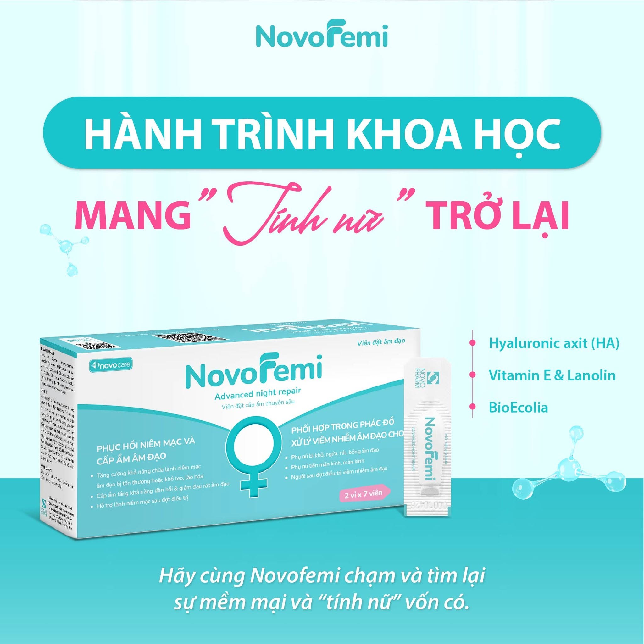 Novofemi Xanh (Advanced Night Repair)