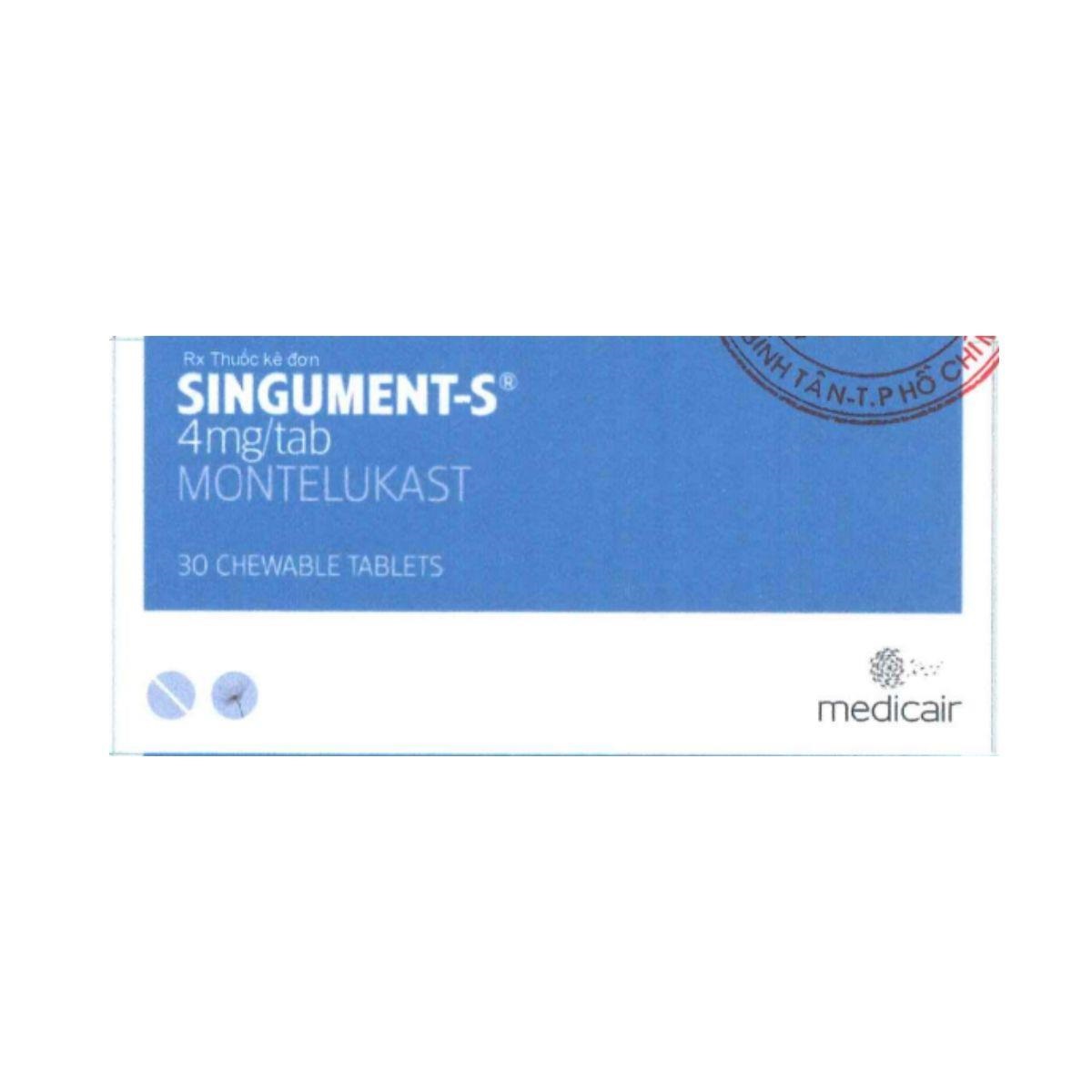 Singument-S 4mg/tab