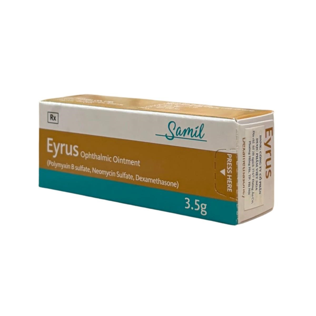 Eyrus ophthalmic ointment 3.5g