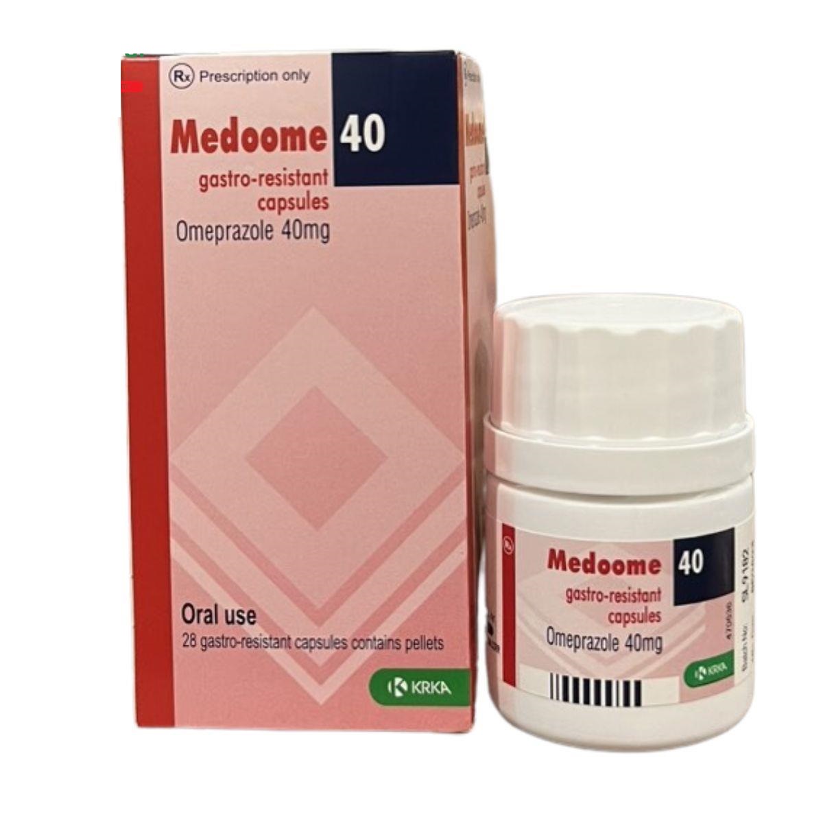 Medoome 40mg Gastro-resistant capsules