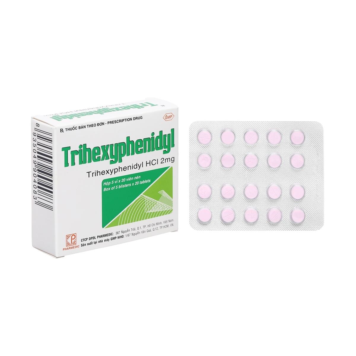 Trihexyphenidyl 2mg Pharmedic