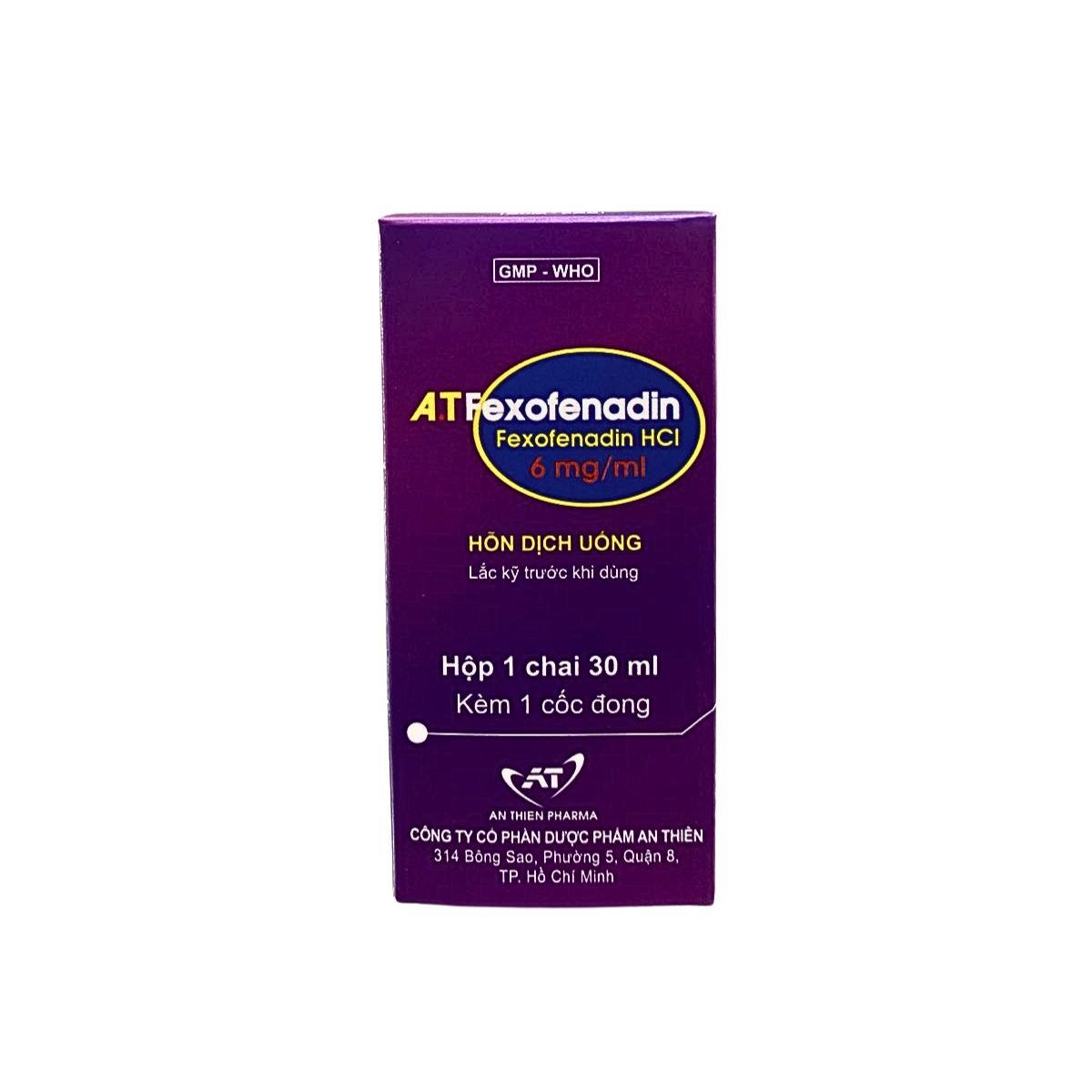 A.T Fexofenadin 30ml