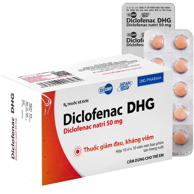 Diclofenac DHG 50mg