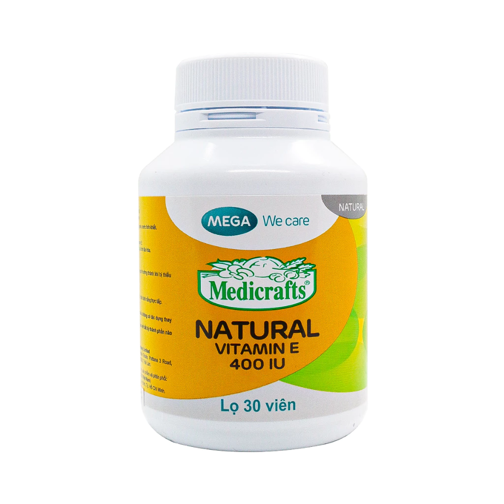 Medicrafts Natural vitamin E 400