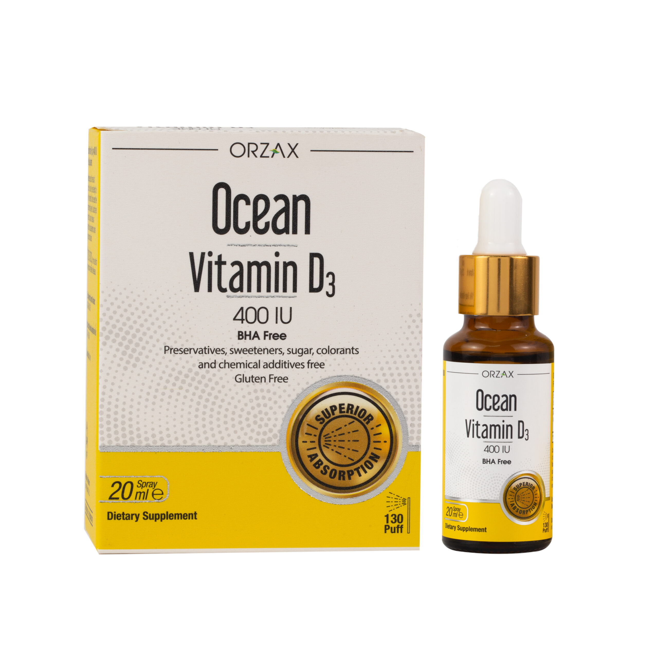 Ocean Vitamin D3 Spray 400IU