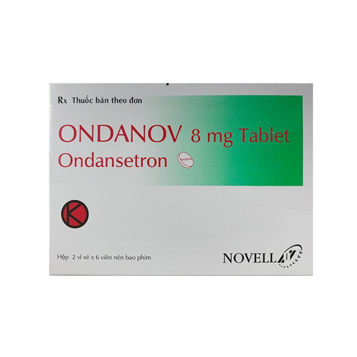 Ondanov 8mg tablet